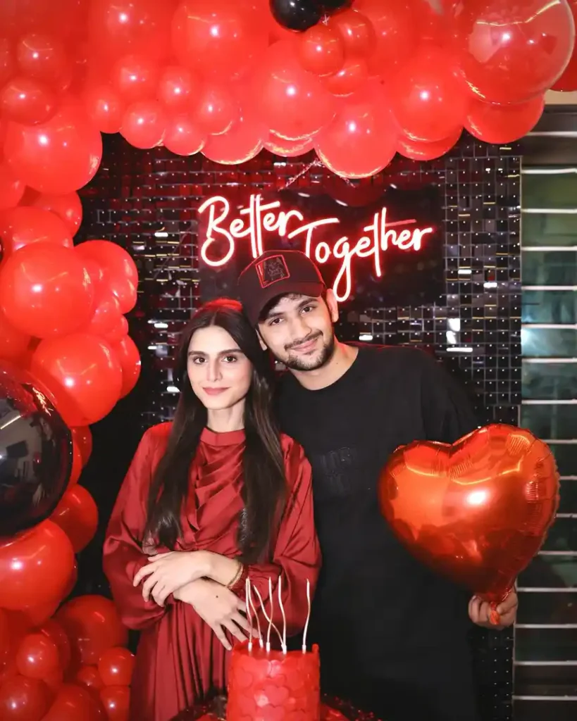 Pictures of YouTuber Maaz Safder's Anniversary
