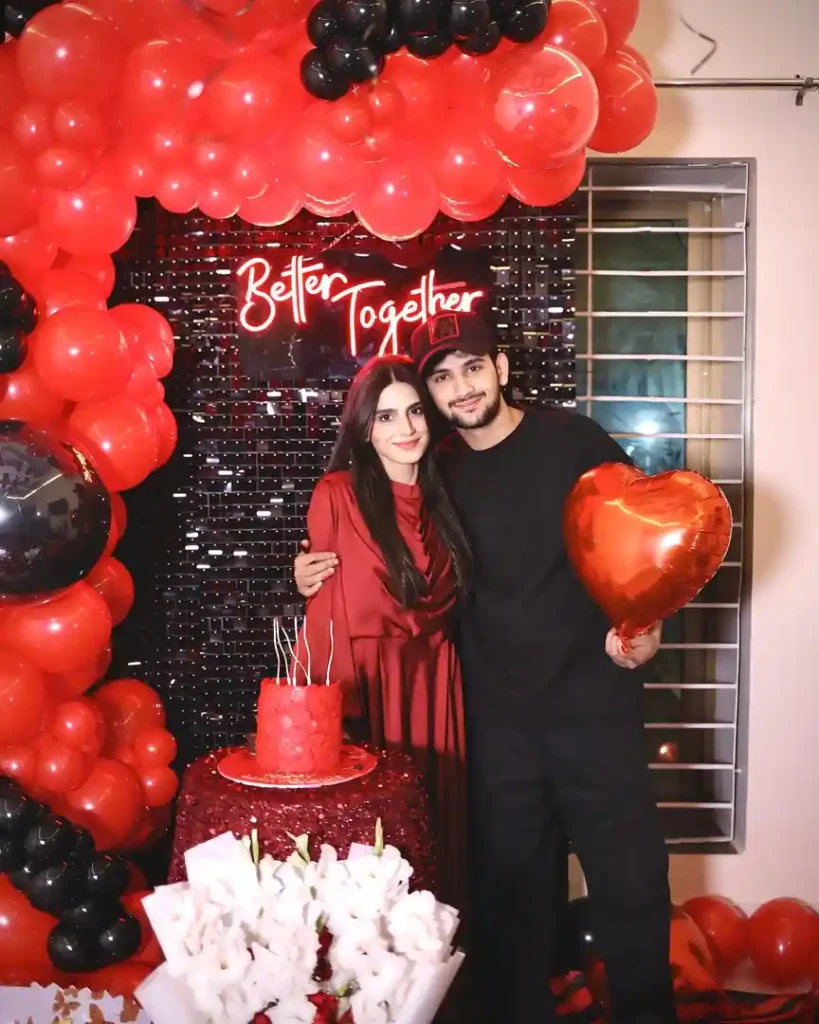 Pictures of YouTuber Maaz Safder's Anniversary
