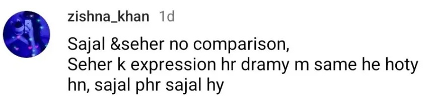 Saife Hasan's Sehar Khan & Sajal Aly Comparison Is Questioned