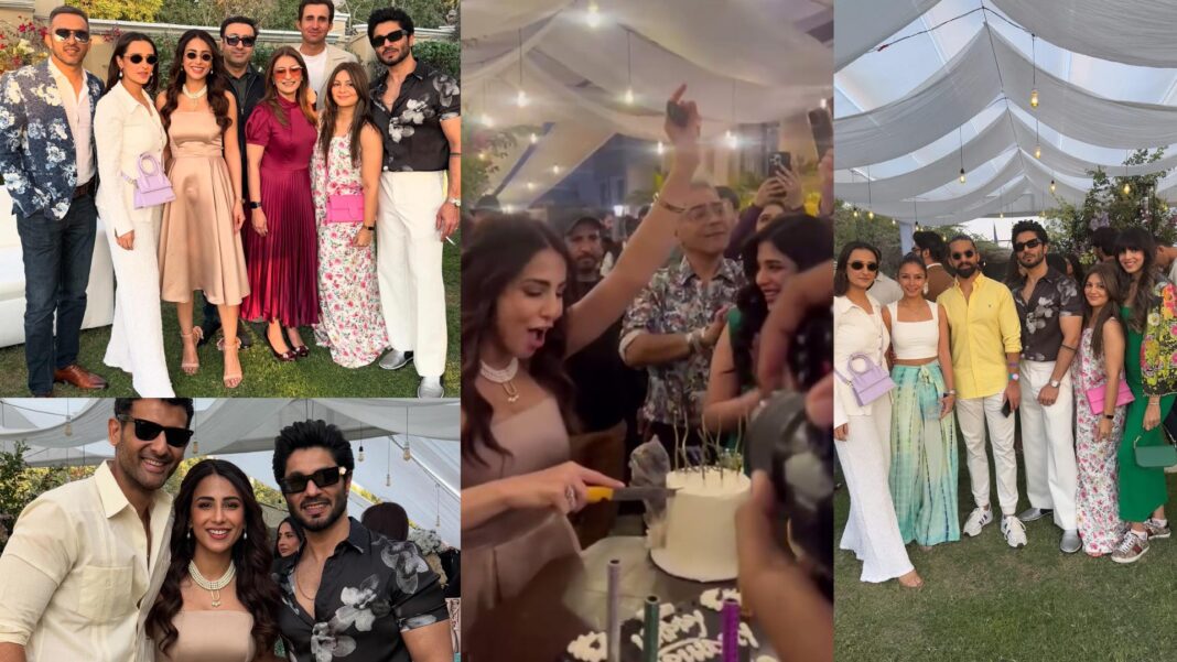 Ushna Shah Celebrates Her Birthday with Friends
