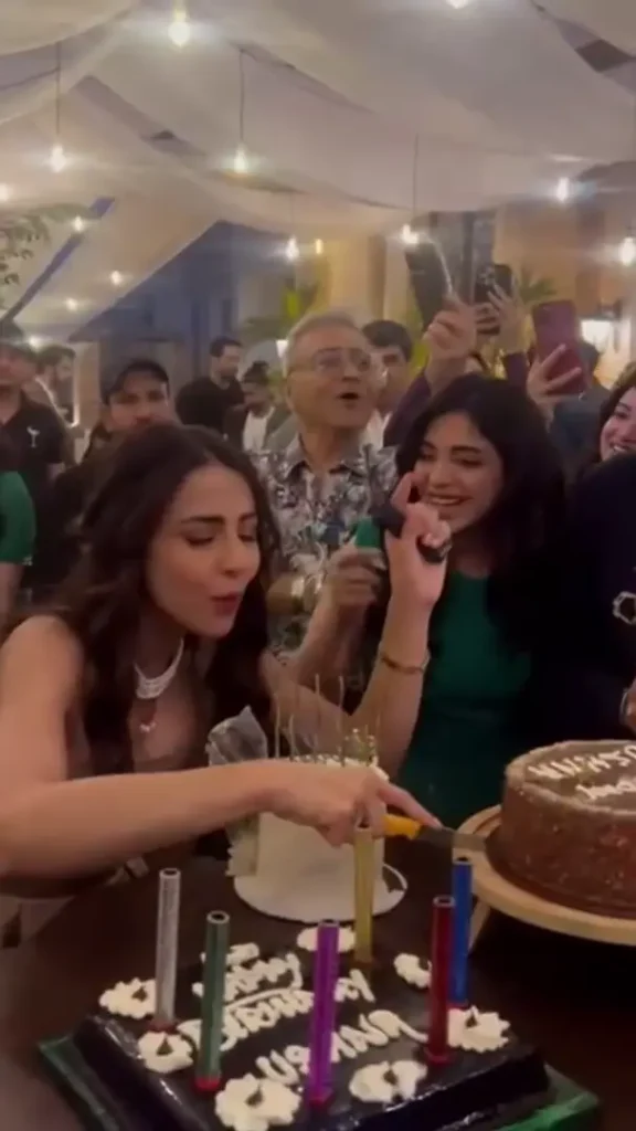 Ushna Shah Celebrates Her Birthday with Friends