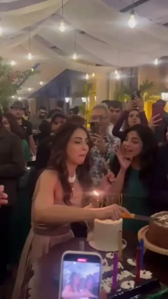 Ushna Shah Celebrates Her Birthday with Friends