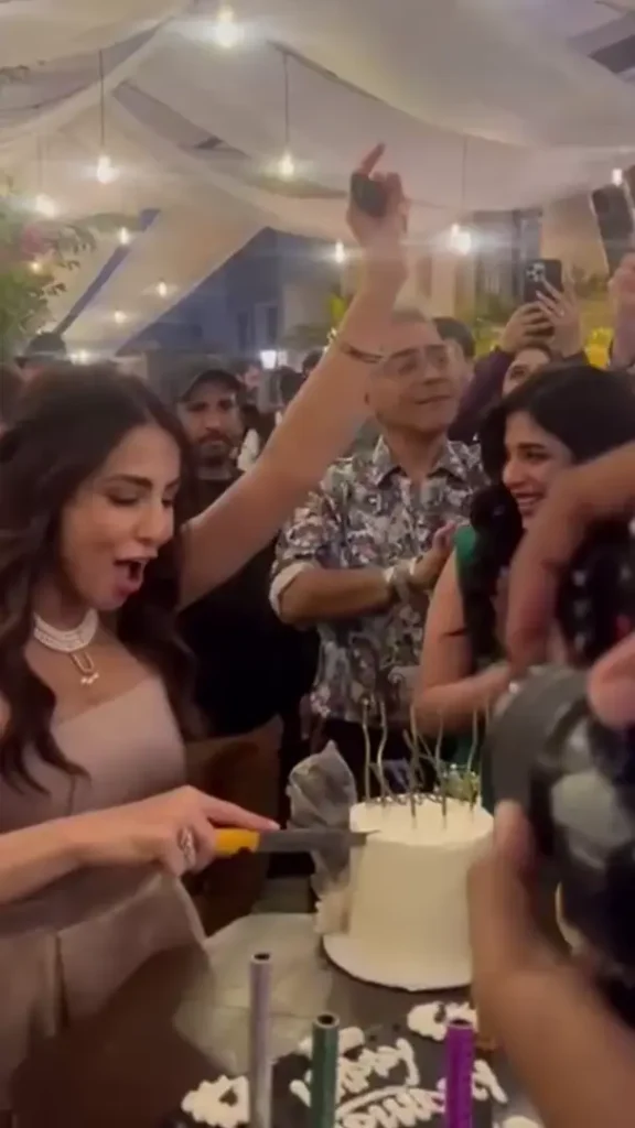 Ushna Shah Celebrates Her Birthday with Friends