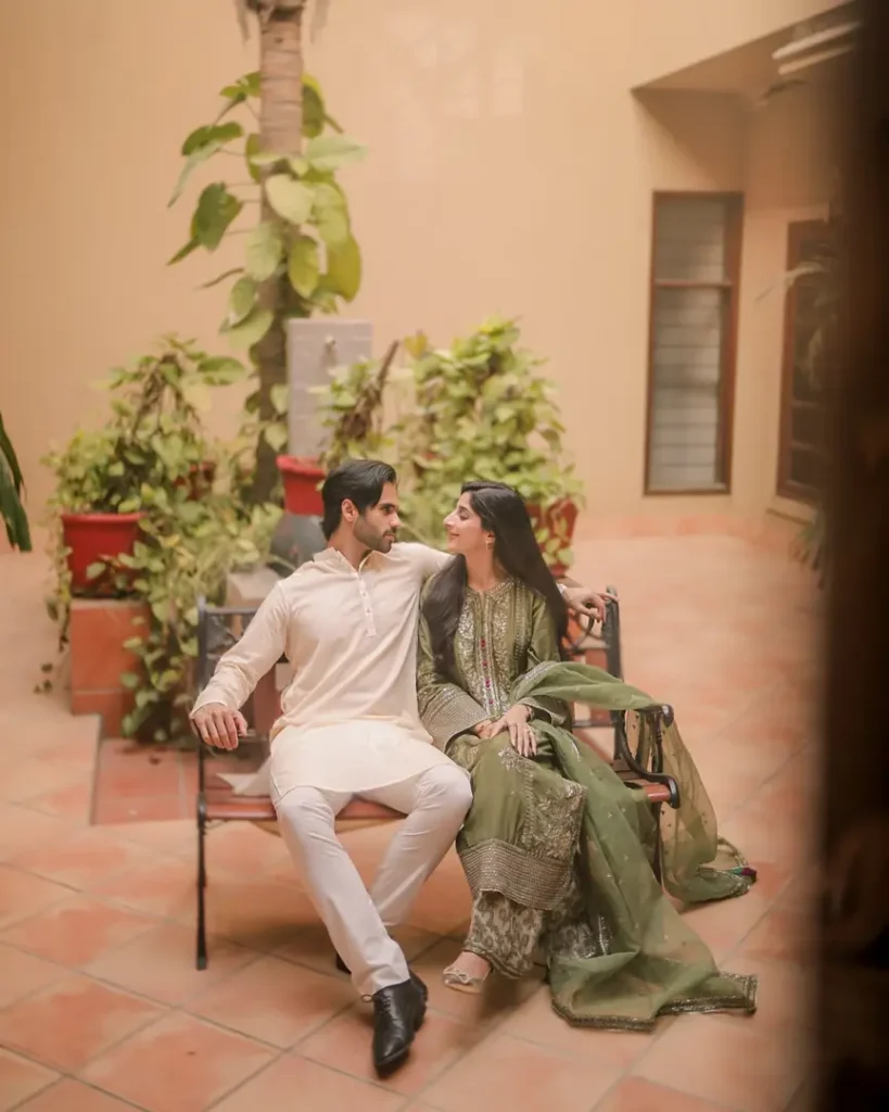 Ameer Gilani & Mawra Hocane Shine in Sapphire's Eid Photoshoot