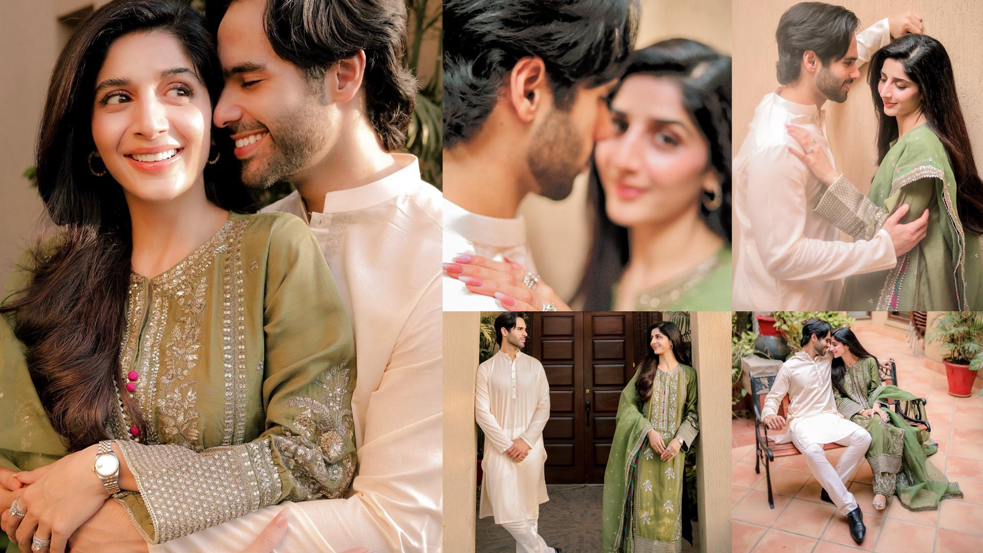 Ameer Gilani & Mawra Hocane Shine in Sapphire's Eid Photoshoot
