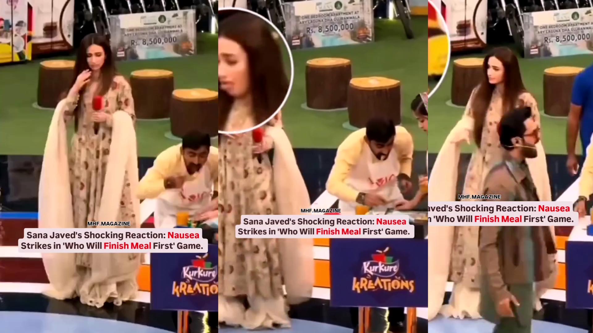 Going Viral Is Sana Javed's Cringing at Jeeto Pakistan Contestants