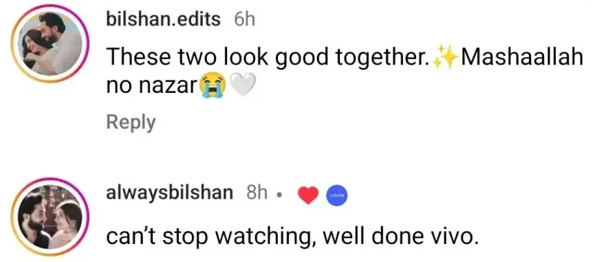 Gorgeous TVC of Bilal Abbas & Durefishan Saleem