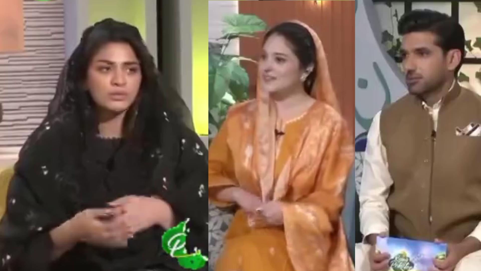Hira Soomro Of Tere Bin Fame Loses Her Composure During a Live Ramzan Transmission