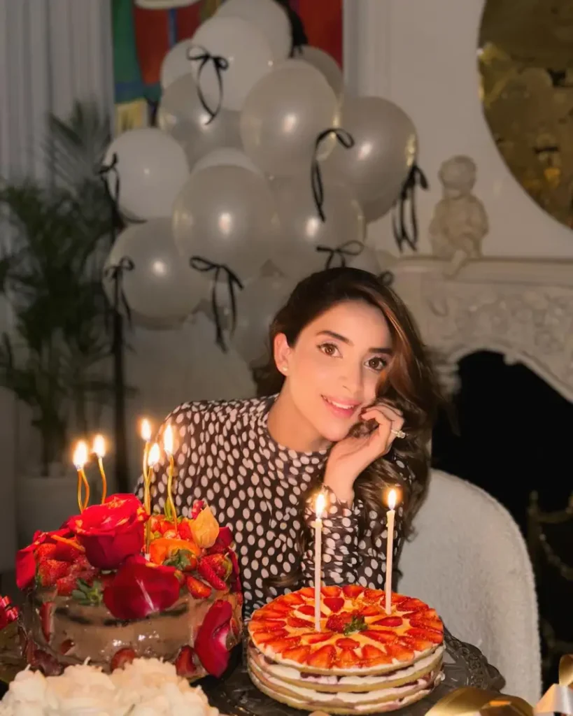 Husband Ali Ansari Surprises Saboor Aly on Her Birthday