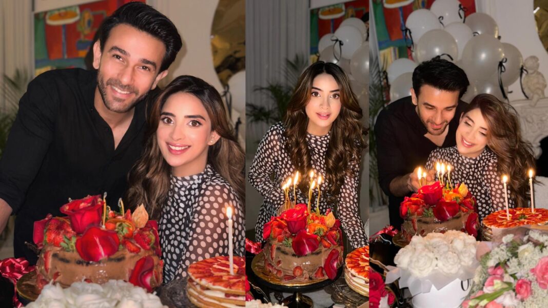 Husband Ali Ansari Surprises Saboor Aly on Her Birthday