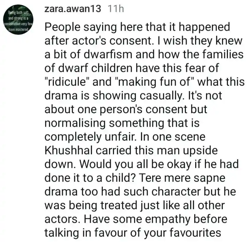 Ishq Di Chashni Faces Criticism for Making Fun of Dwarfism
