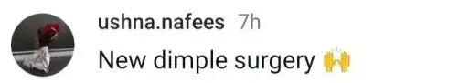Komal Meer's New Dimples Initiate Discussion