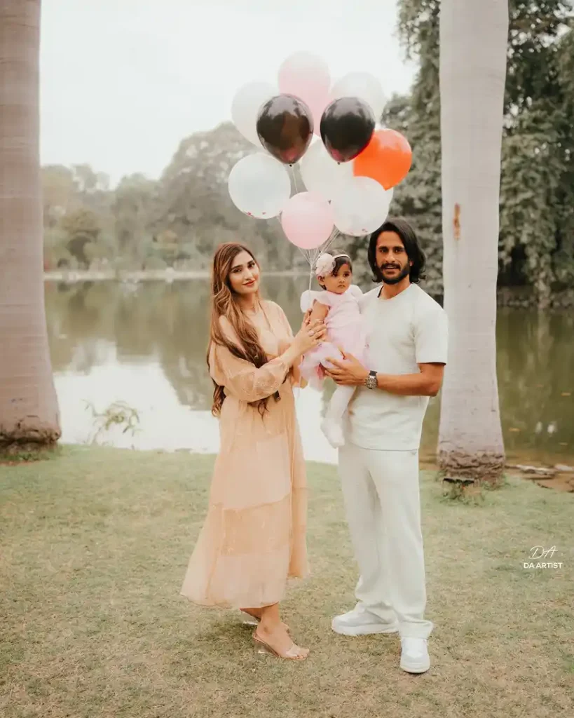 Samiyah Khan & Hassan Ali Celebrate Their Daughter's First Birthday