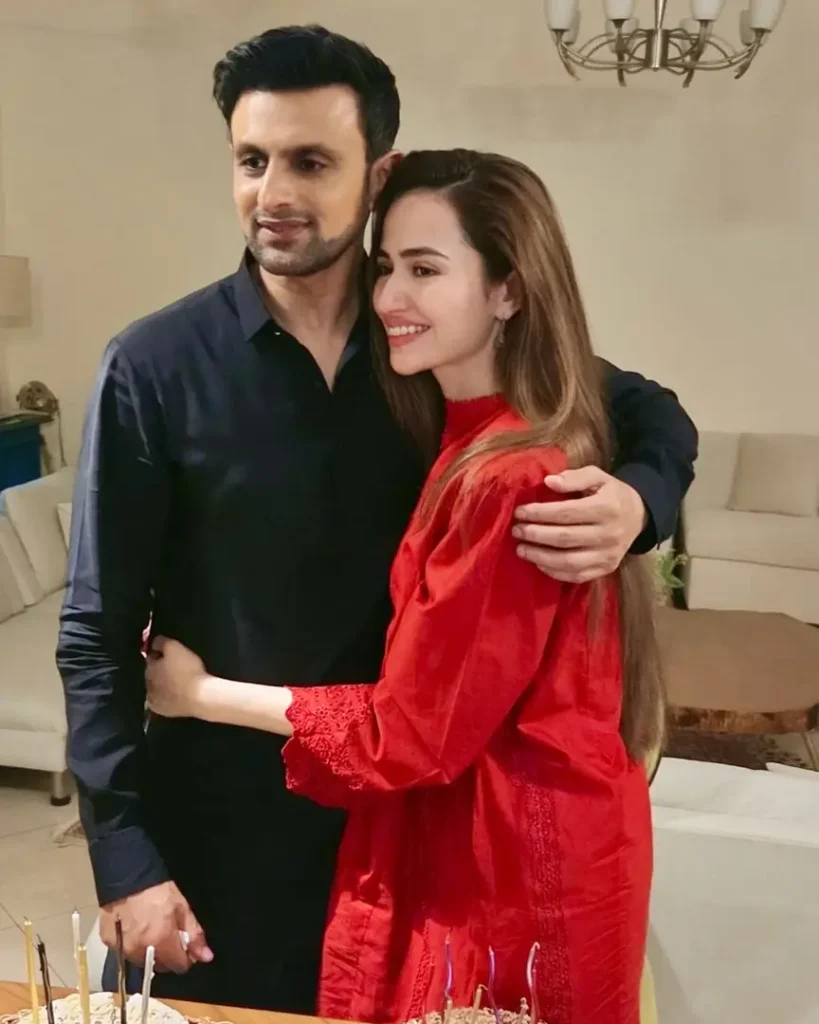 Sana Javed Expresses Her Love for Her Husband, Shoaib Malik