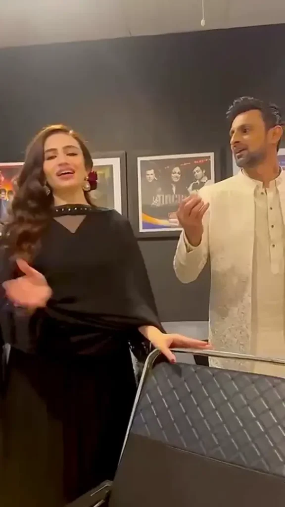 The Adorable Exchange Between Sana Javed & Shoaib Malik Following The JPL Victory