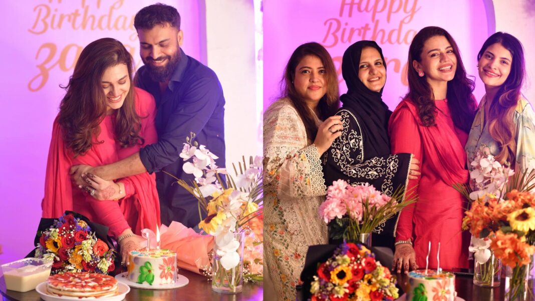 Zara Noor Abbas & Her Husband Celebrate Zara's Birthday