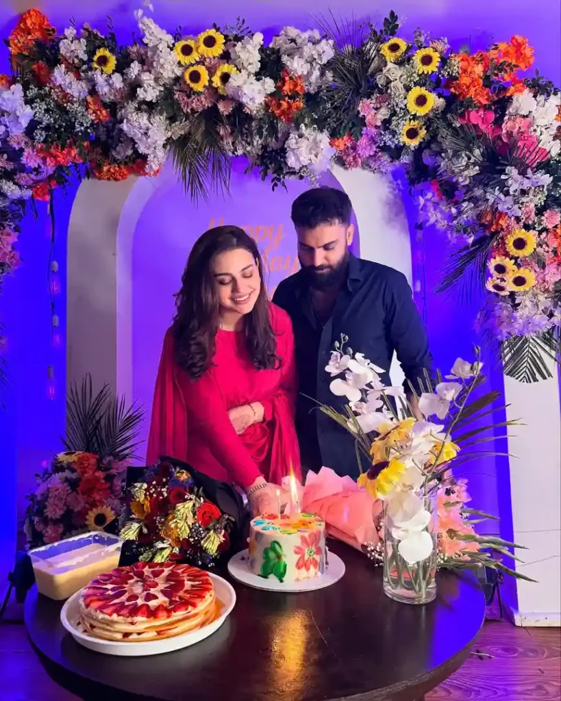 Zara Noor Abbas & Her Husband Celebrate Zara's Birthday