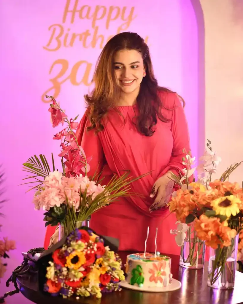 Zara Noor Abbas & Her Husband Celebrate Zara's Birthday