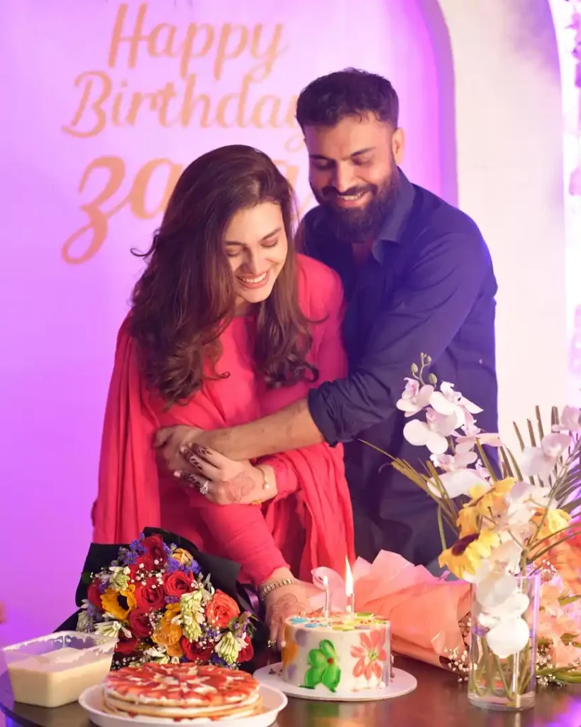 Zara Noor Abbas & Her Husband Celebrate Zara's Birthday