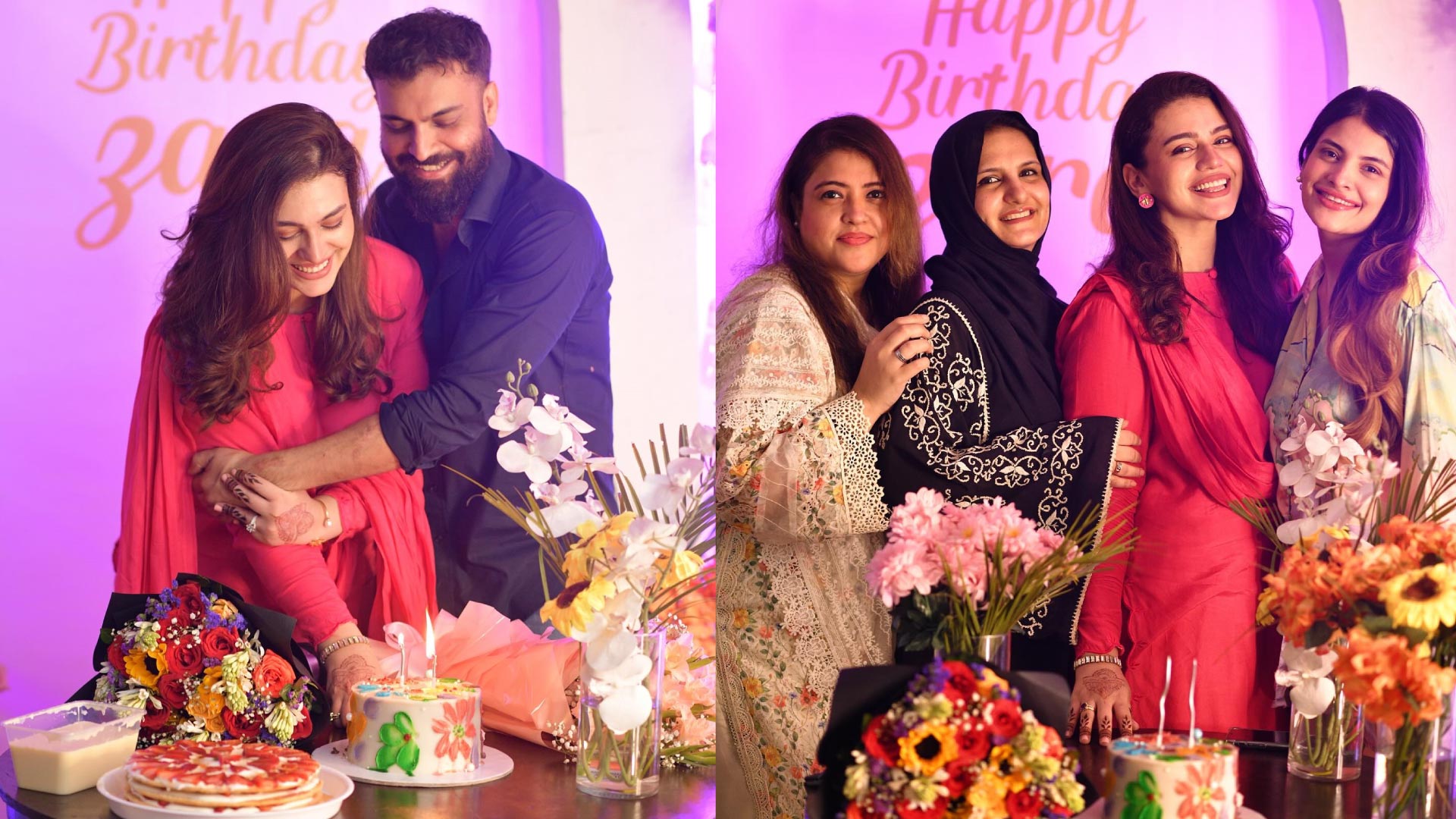 Zara Noor Abbas & Her Husband Celebrate Zara's Birthday