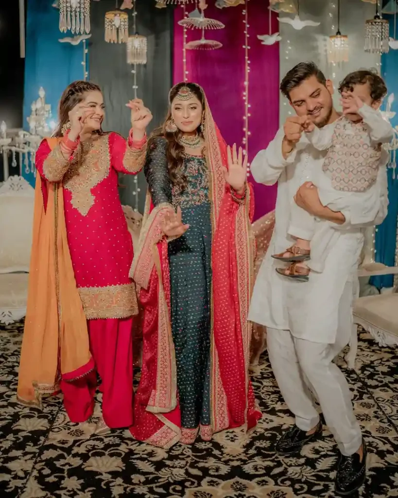 Aiman Khan & Minal Khan Brother’s Mayun Event Pictures & Videos