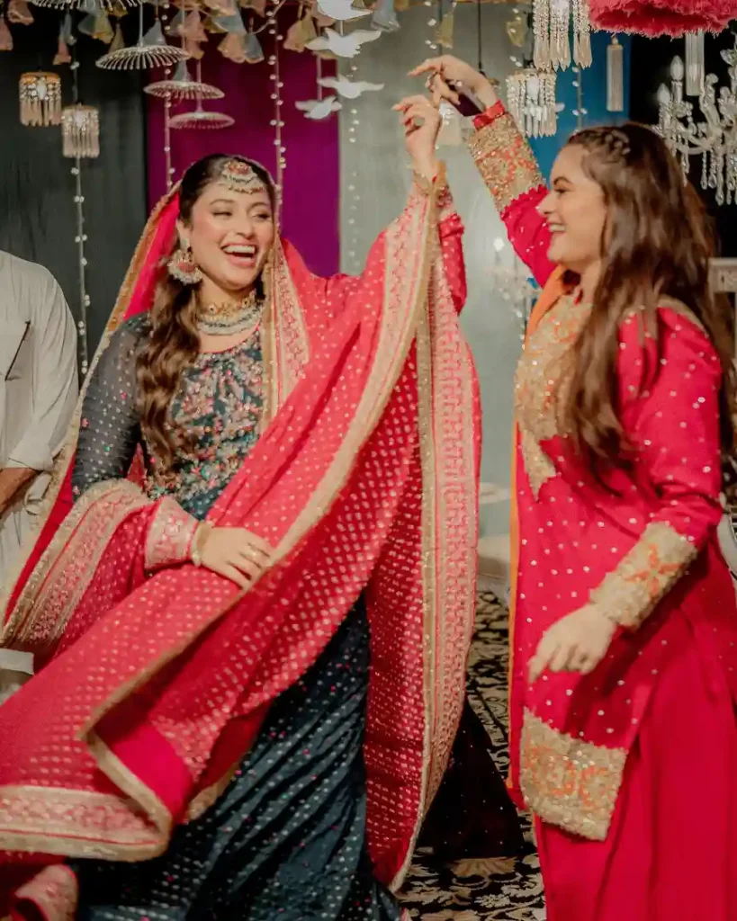 Aiman Khan & Minal Khan Brother’s Mayun Event Pictures & Videos