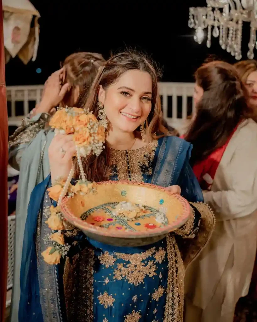 Aiman Khan & Minal Khan Brother’s Mayun Event Pictures & Videos