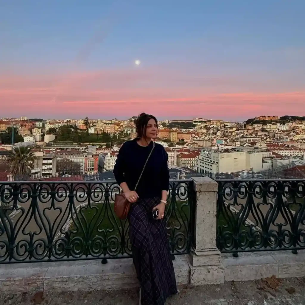 Hadiqa Kiani Travels to Portugal for A Vacation with Son Nad & Ali