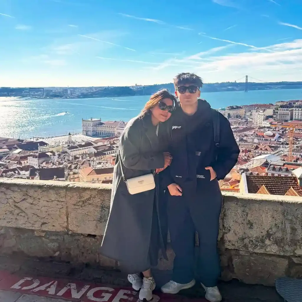 Hadiqa Kiani Travels to Portugal for A Vacation with Son Nad & Ali