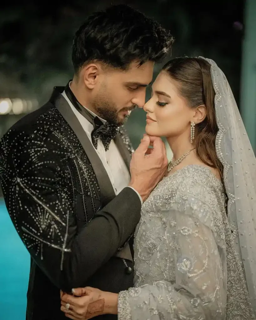 Omer Shahzad & Shanzey Lodhi Photoshoot from Their Reception