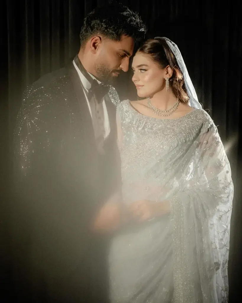 Omer Shahzad & Shanzey Lodhi Photoshoot from Their Reception