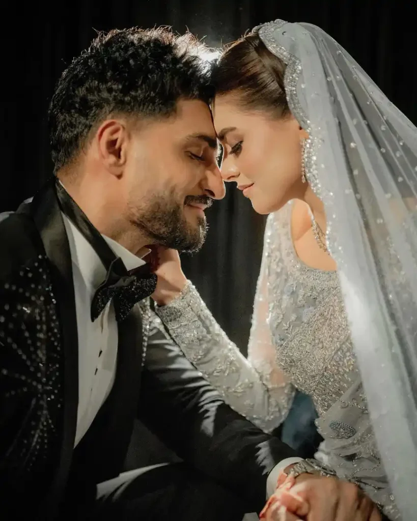 Omer Shahzad & Shanzey Lodhi Photoshoot from Their Reception