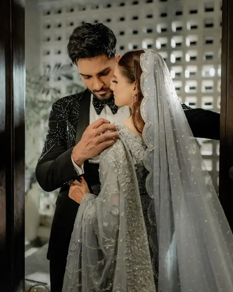 Omer Shahzad & Shanzey Lodhi Photoshoot from Their Reception