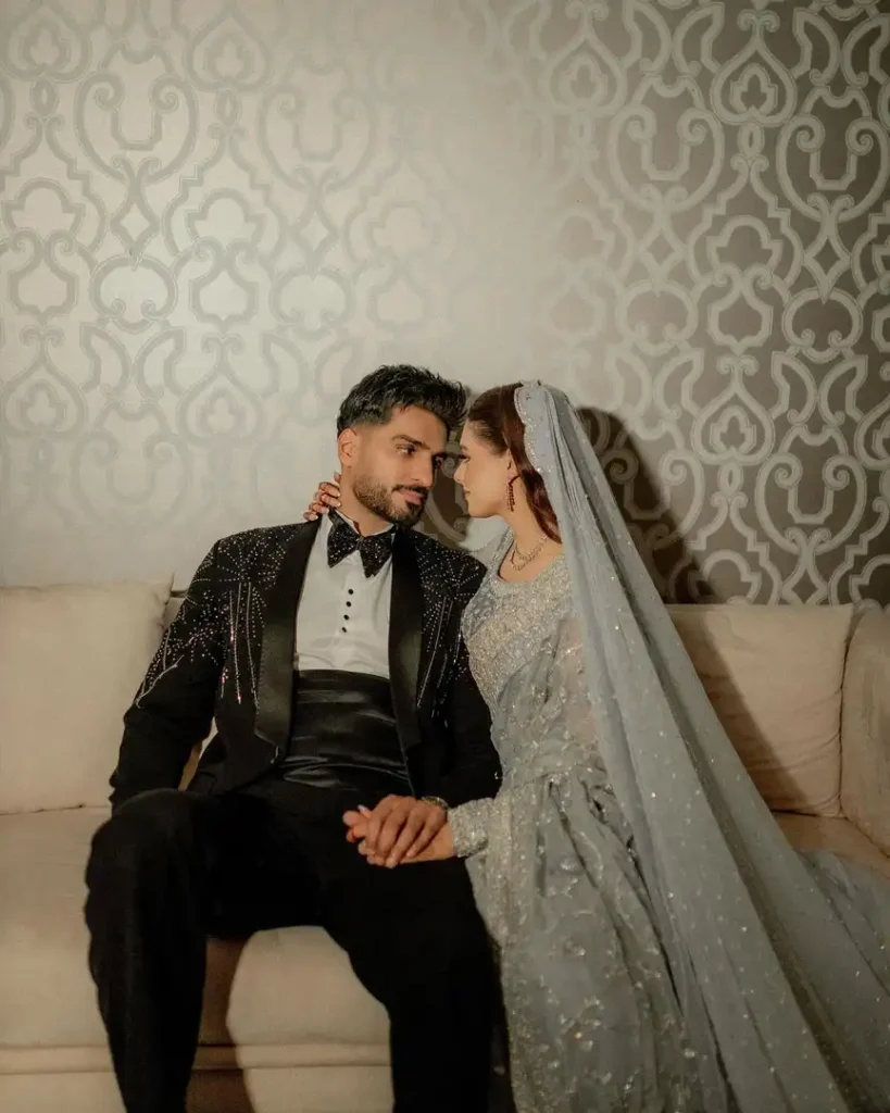 Omer Shahzad & Shanzey Lodhi Photoshoot from Their Reception