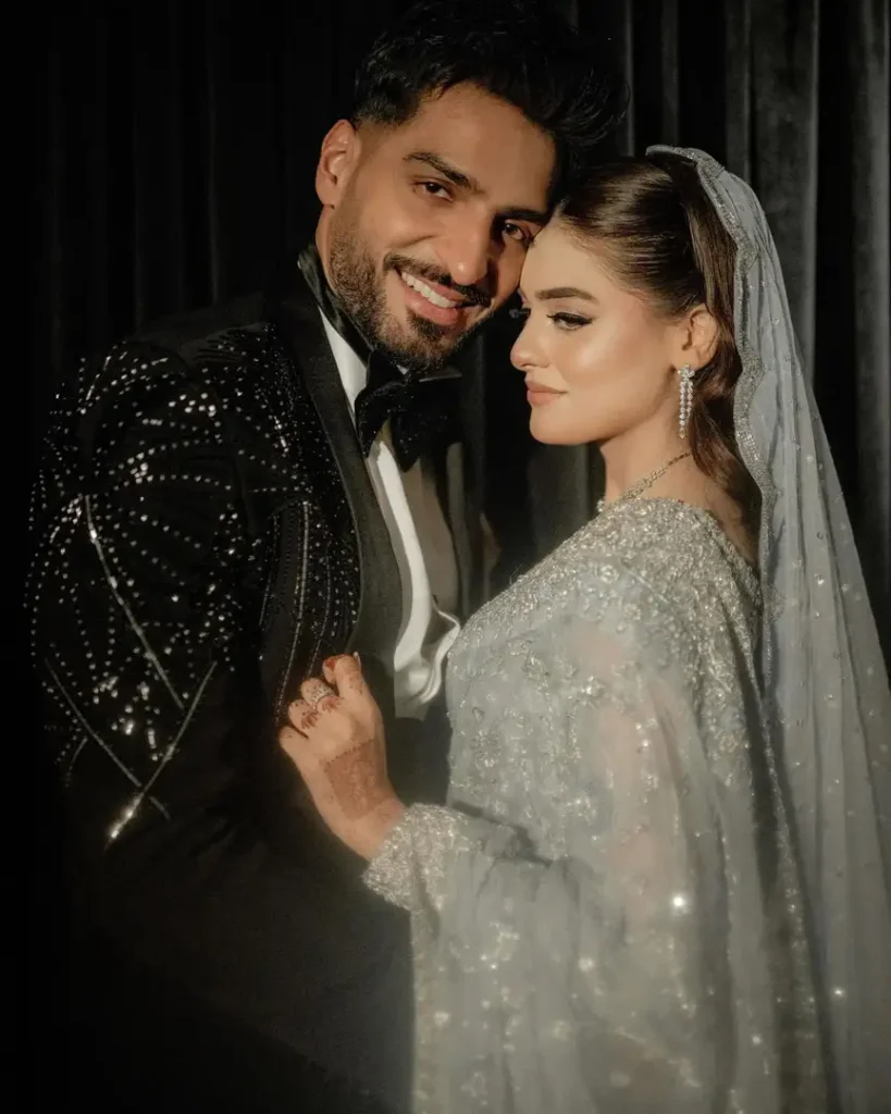 Omer Shahzad & Shanzey Lodhi Photoshoot from Their Reception