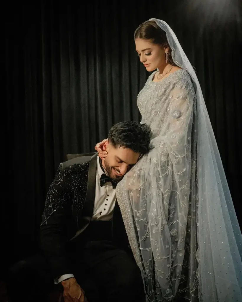 Omer Shahzad & Shanzey Lodhi Photoshoot from Their Reception