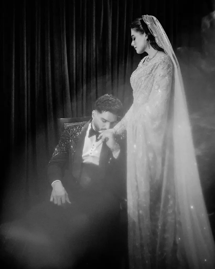 Omer Shahzad & Shanzey Lodhi Photoshoot from Their Reception