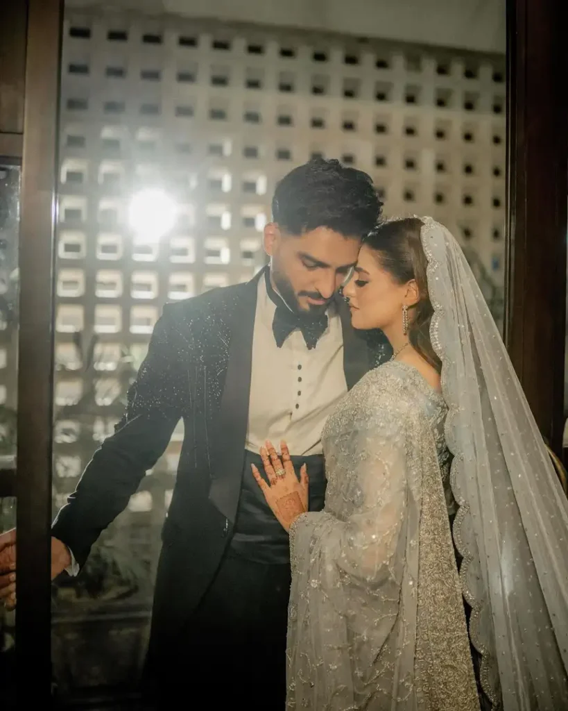 Omer Shahzad & Shanzey Lodhi Photoshoot from Their Reception