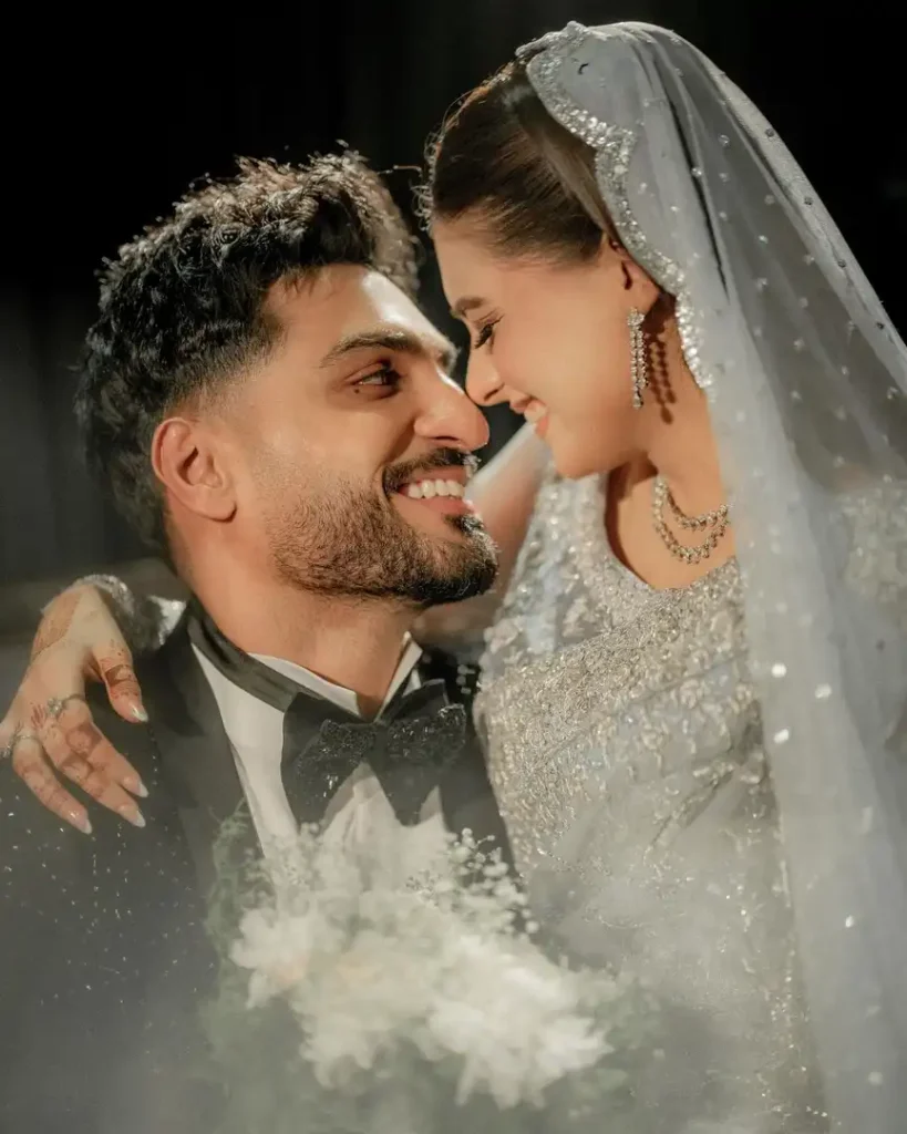 Omer Shahzad & Shanzey Lodhi Photoshoot from Their Reception