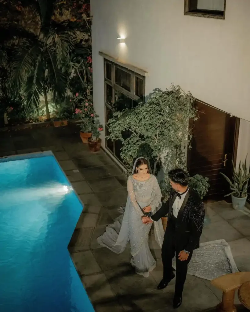 Omer Shahzad & Shanzey Lodhi Photoshoot from Their Reception